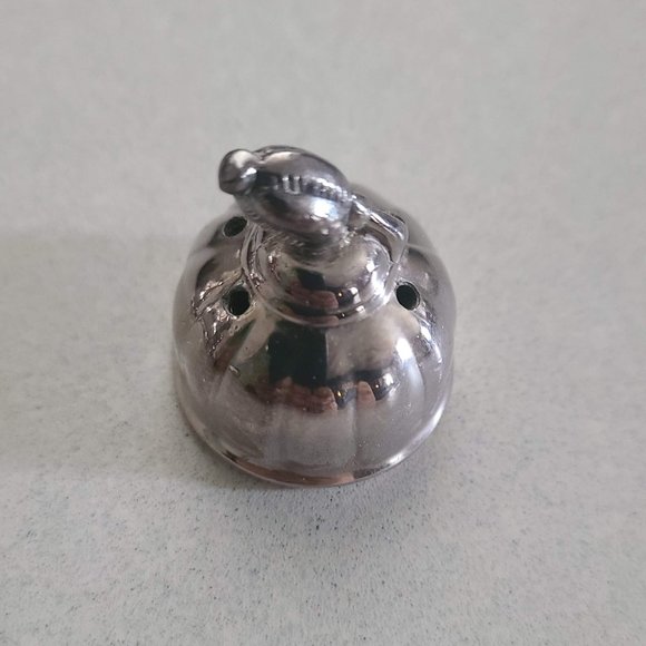 Vintage Oxford Silver Plated Salt / Pepper Shaker 409 SP Lead 4-Hole - Picture 10 of 11